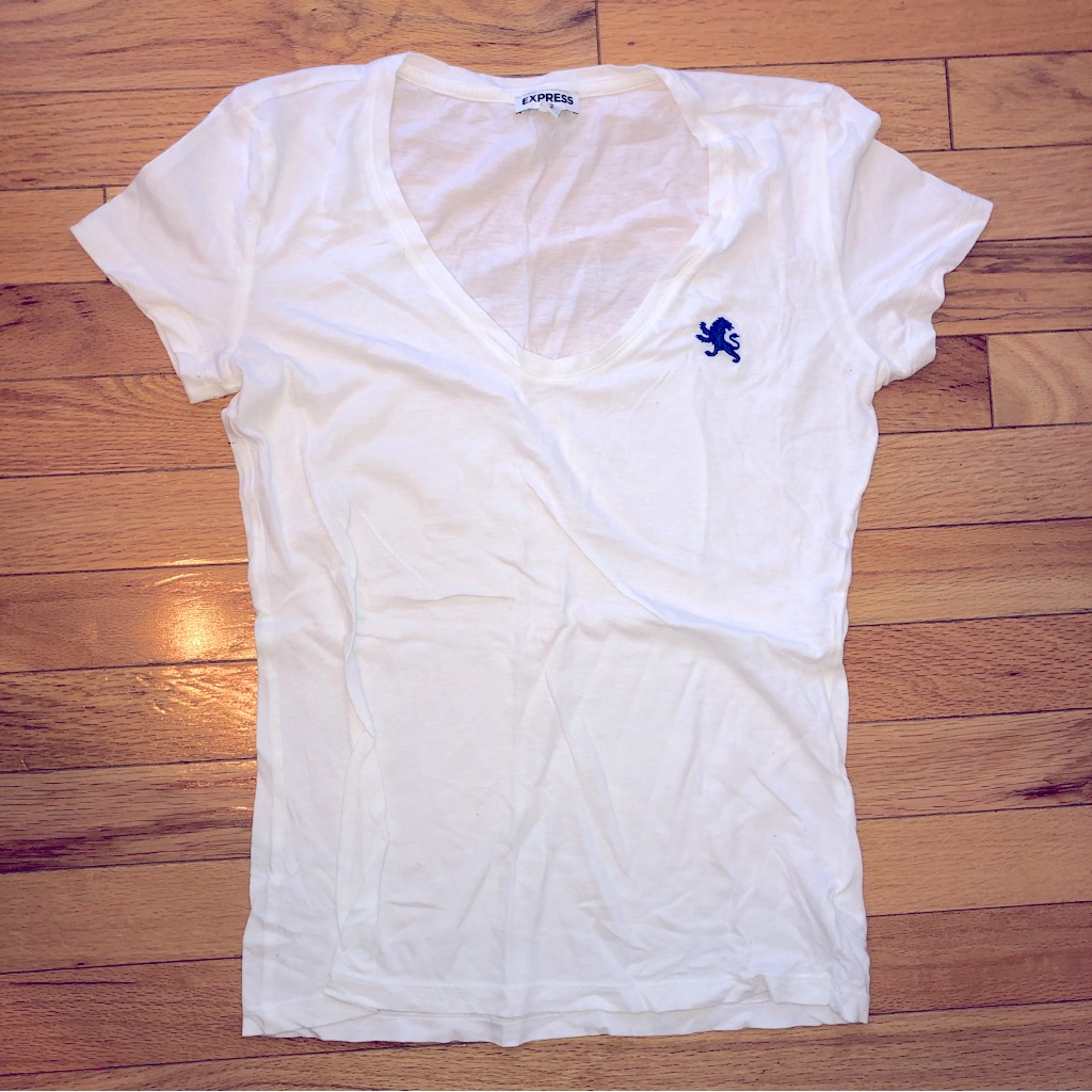 Basic V-Neck Tee From Express